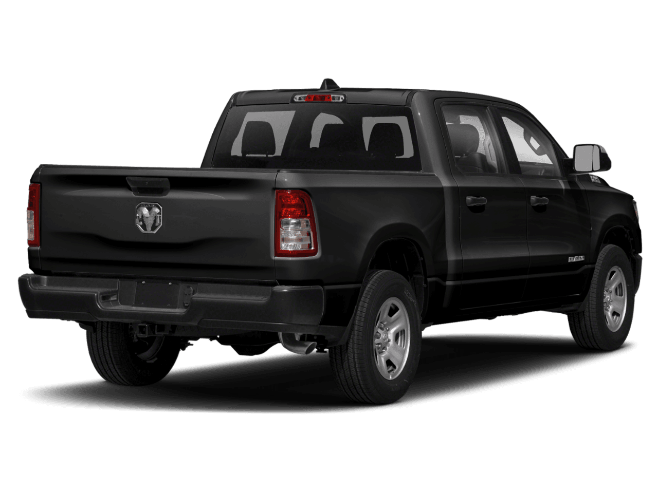 2021 Ram 1500 Tradesman - Rear 3/4, facing to the right