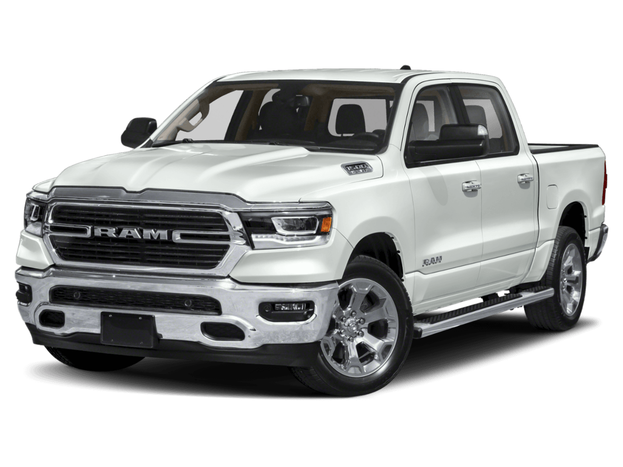 2021 Ram 1500 Laramie - Front 3/4, facing to the left