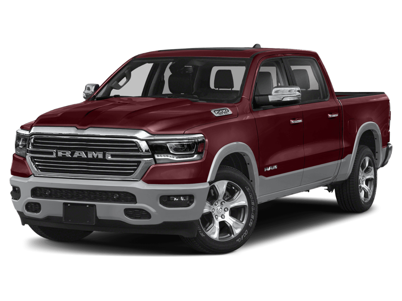 2021 Ram 1500 Laramie - Front 3/4, facing to the left