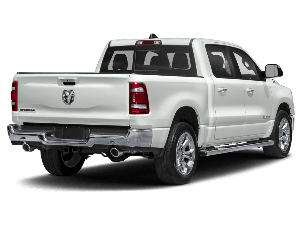 2021 Ram 1500 Laramie - Rear 3/4, facing to the right