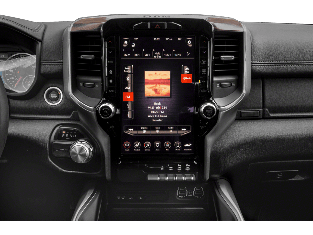2021 Ram 1500 Laramie - Interior Stereo System