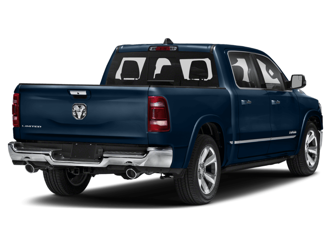 2021 Ram 1500 Limited - Rear 3/4, facing to the right