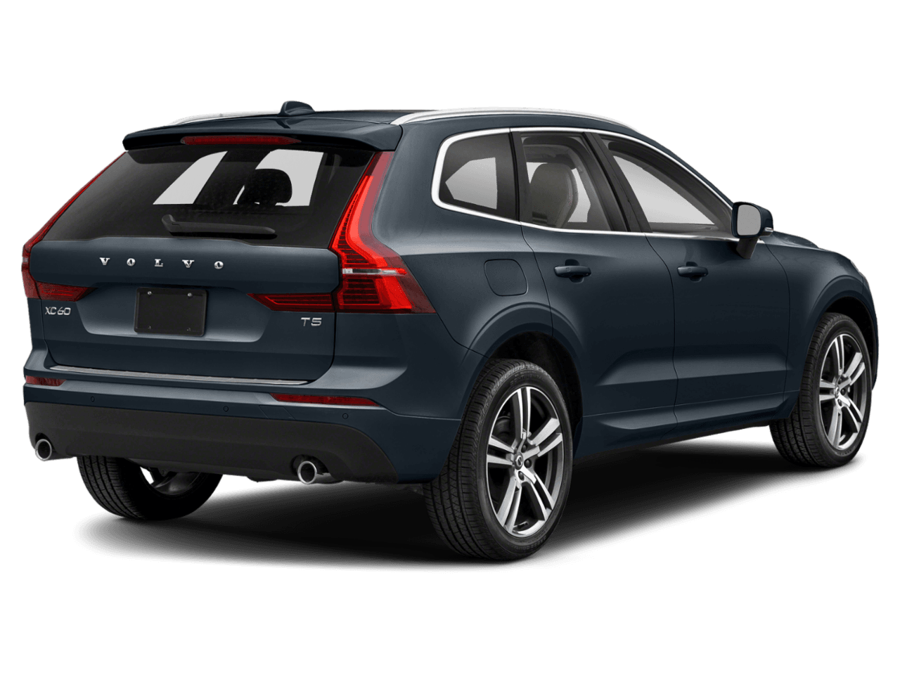 2021 Volvo XC60 Momentum - Rear 3/4, facing to the right