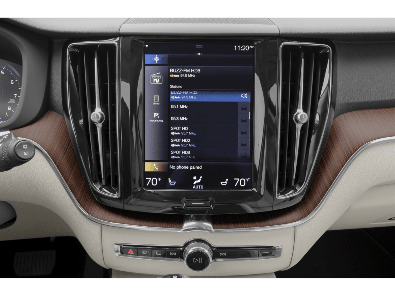 2021 Volvo XC60 Momentum - Interior Stereo System