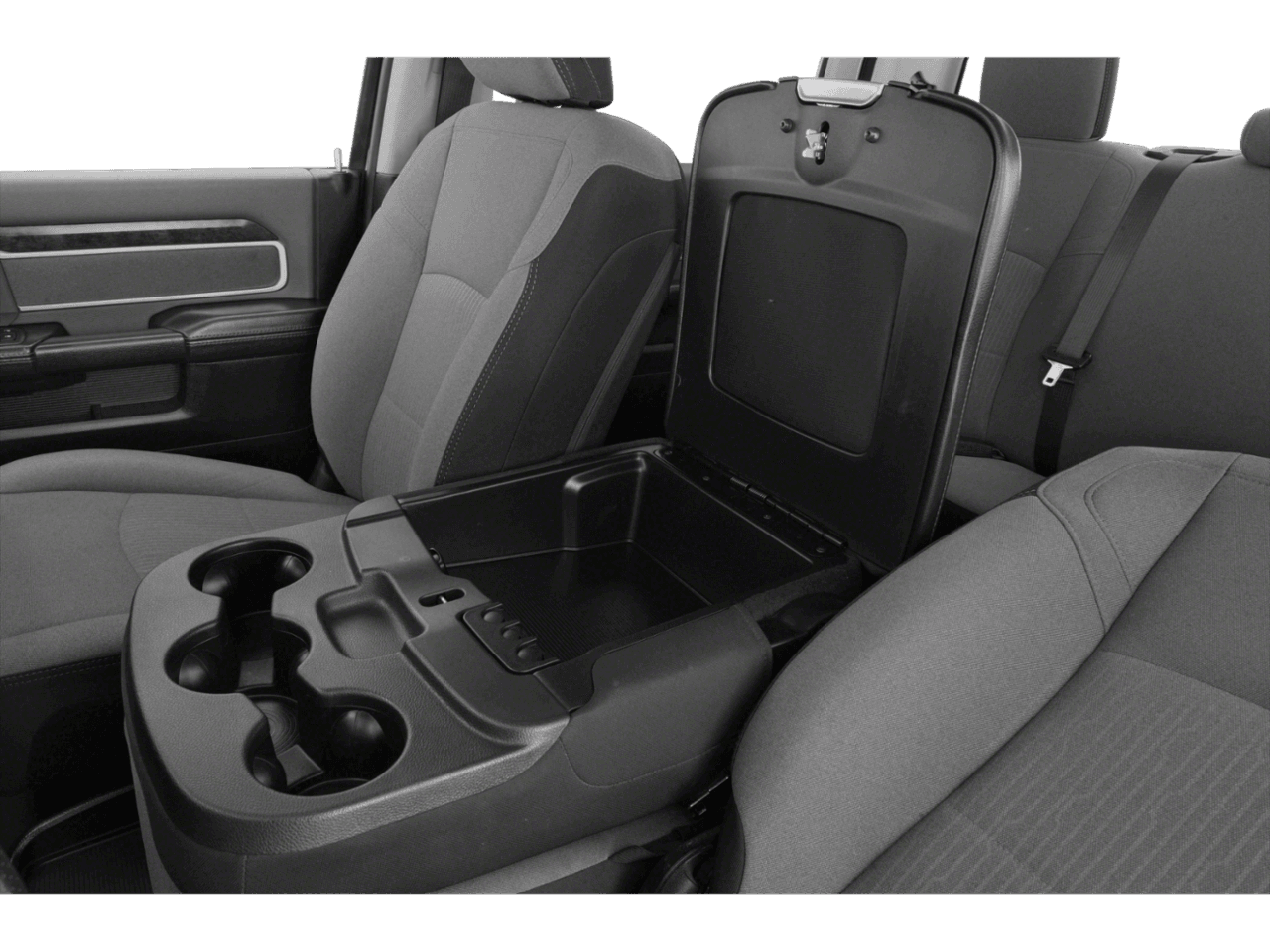 2021 Ram 2500 Lone Star - Interior Center Storage Console