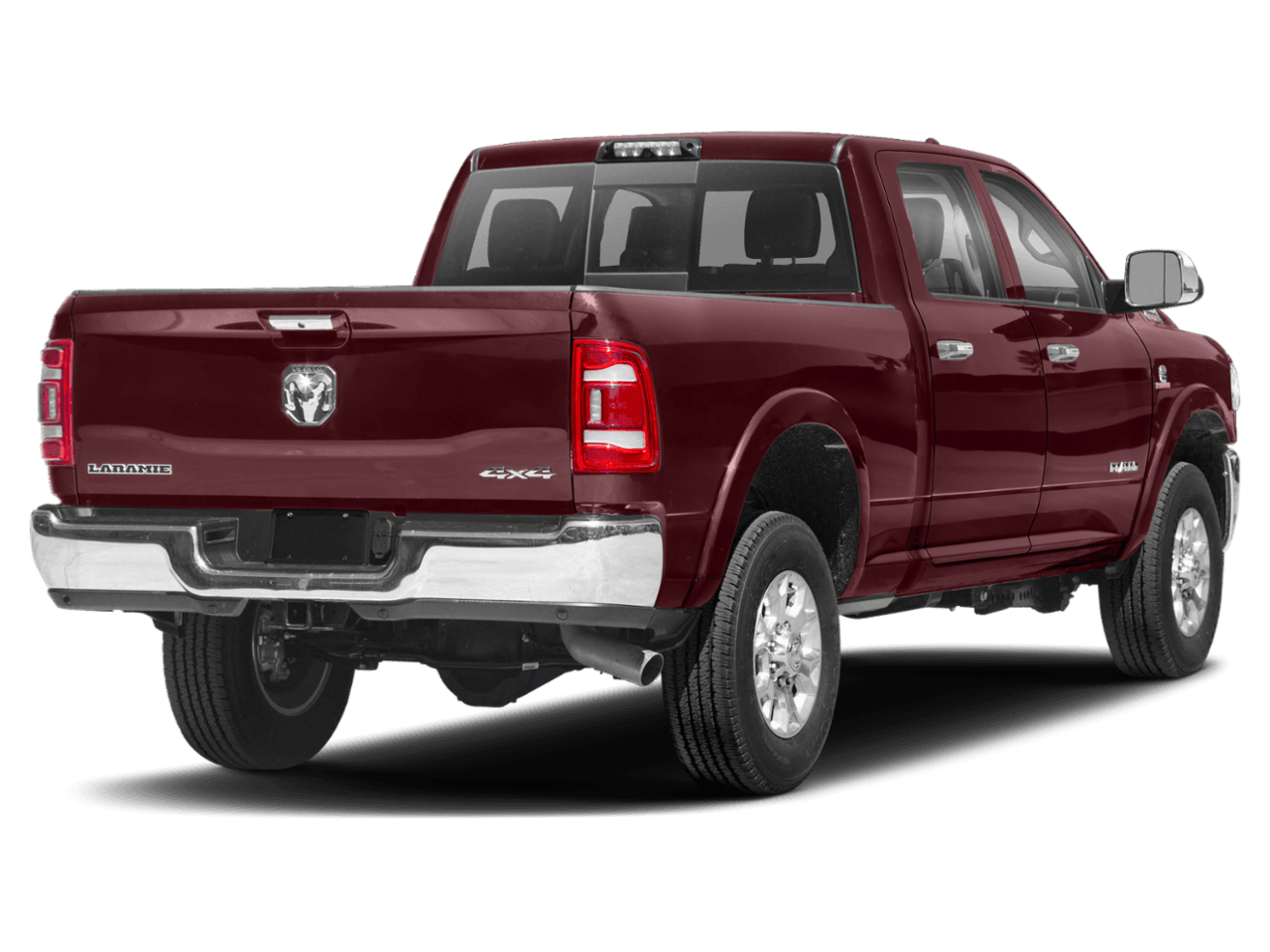 2021 Ram 2500 Laramie - Rear 3/4, facing to the right