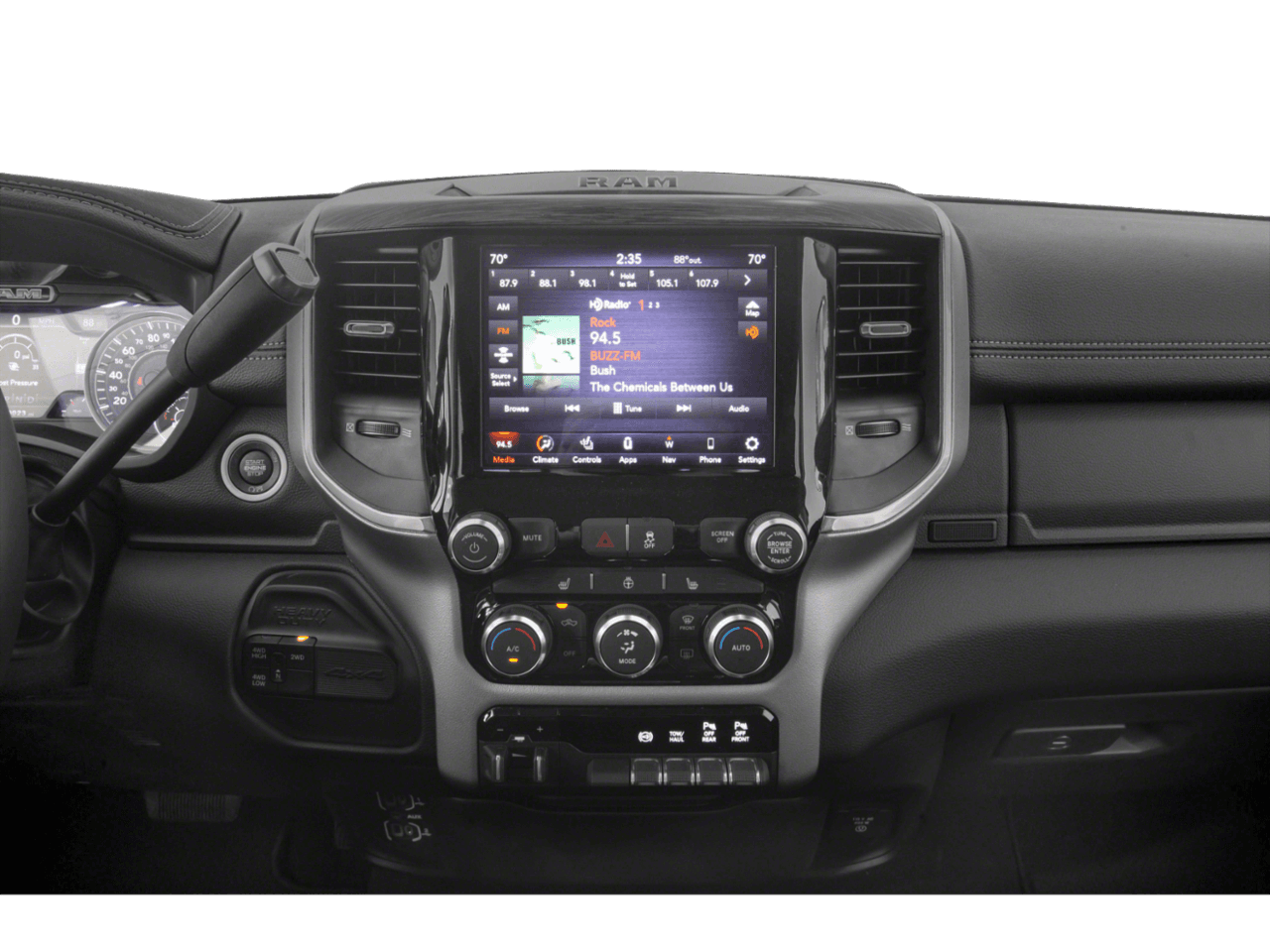 2021 Ram 2500 Laramie - Interior Stereo System