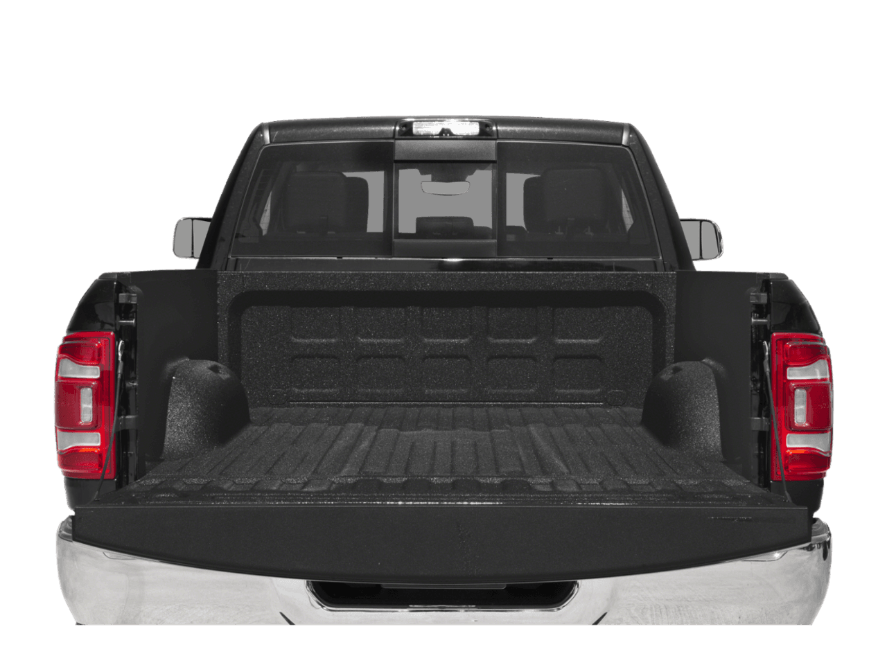 2021 Ram 2500 Laramie - Interior Trunk with Hatch Open Feature