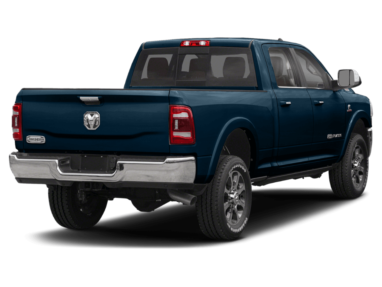 2021 Ram 2500 Longhorn - Rear 3/4, facing to the right