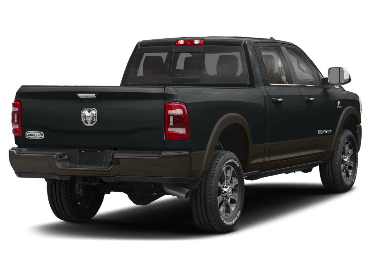 2021 Ram 2500 Longhorn - Rear 3/4, facing to the right