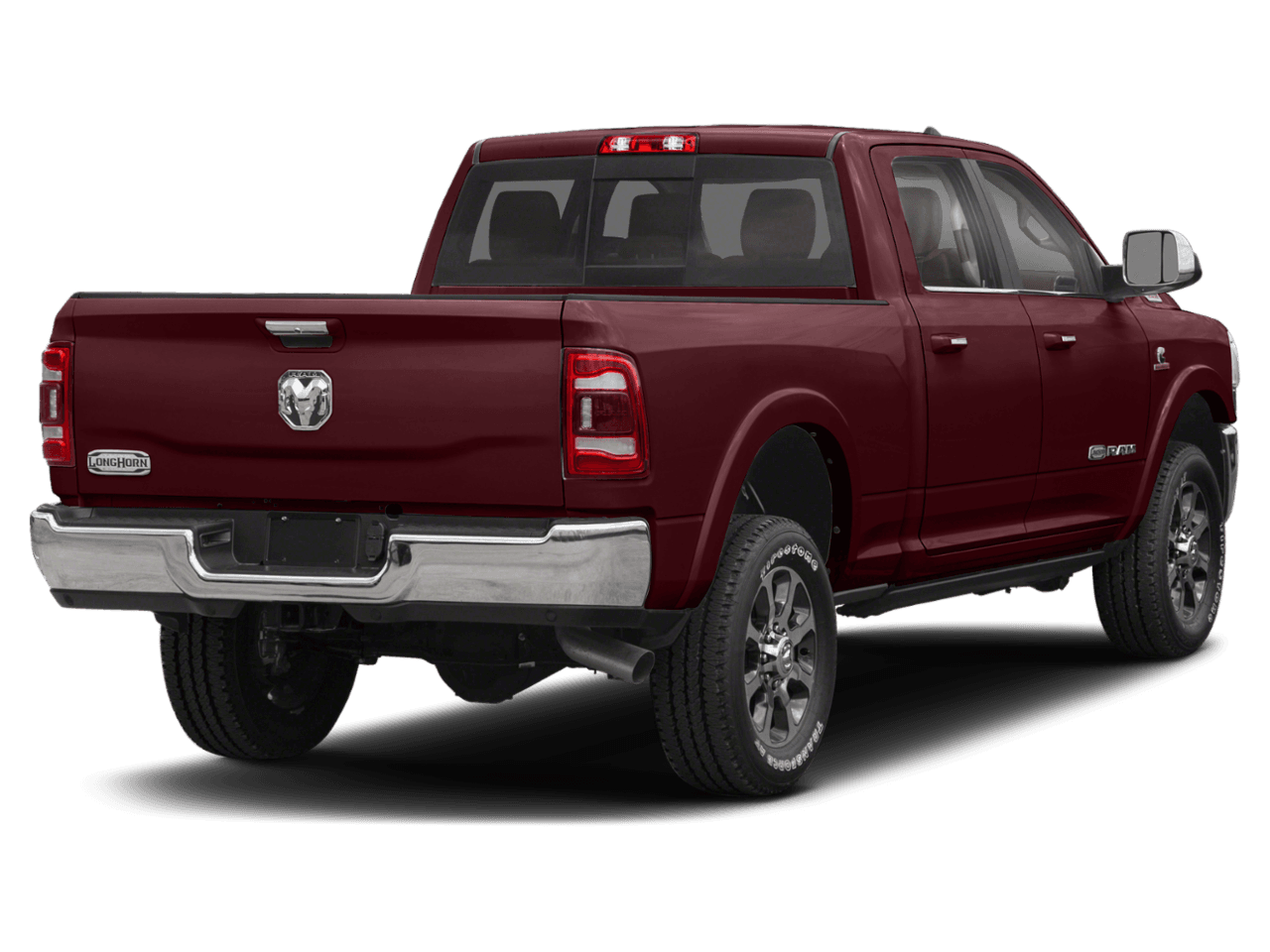 2021 Ram 2500 Longhorn - Rear 3/4, facing to the right