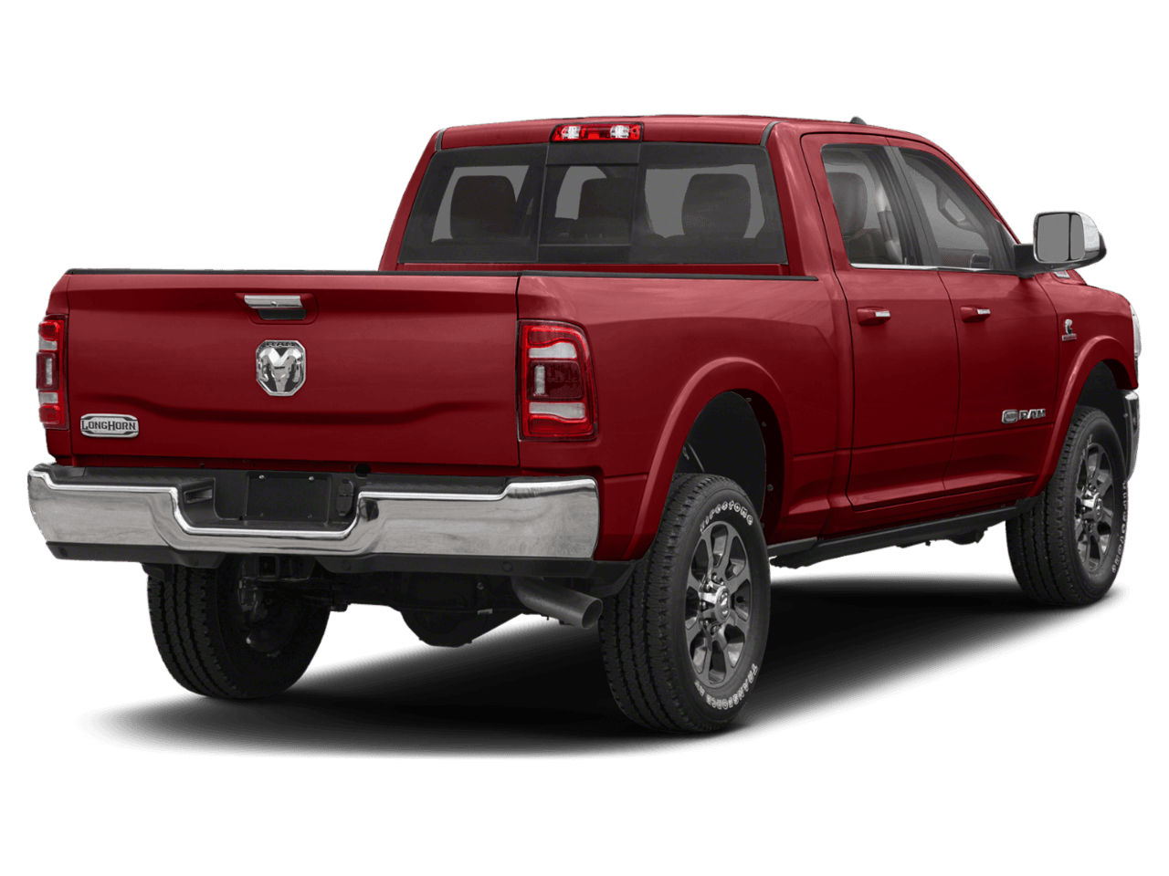 2021 Ram 2500 Longhorn - Rear 3/4, facing to the right