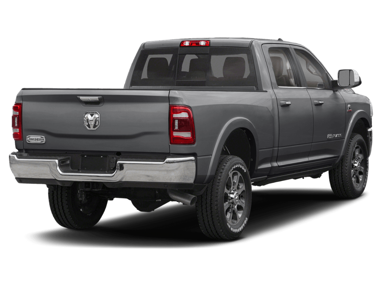 2021 Ram 2500 Longhorn - Rear 3/4, facing to the right