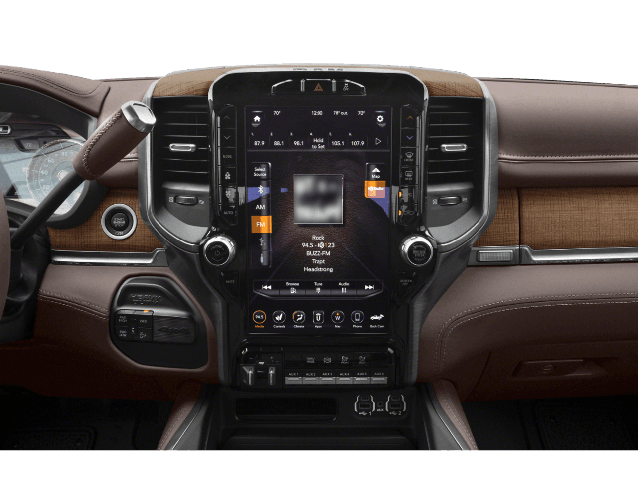 2021 Ram 2500 Longhorn - Interior Stereo System