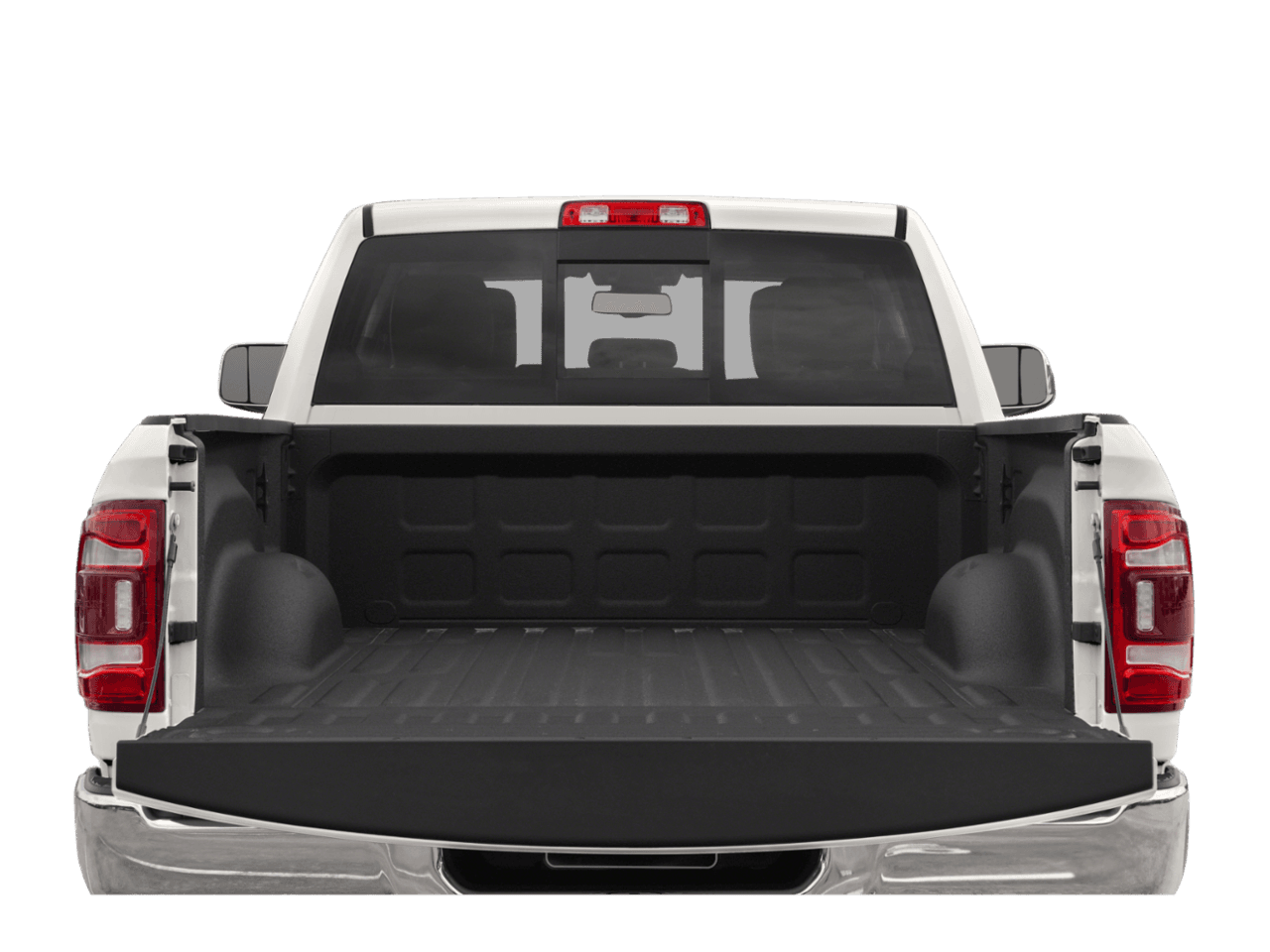 2021 Ram 2500 Longhorn - Interior Trunk with Hatch Open Feature