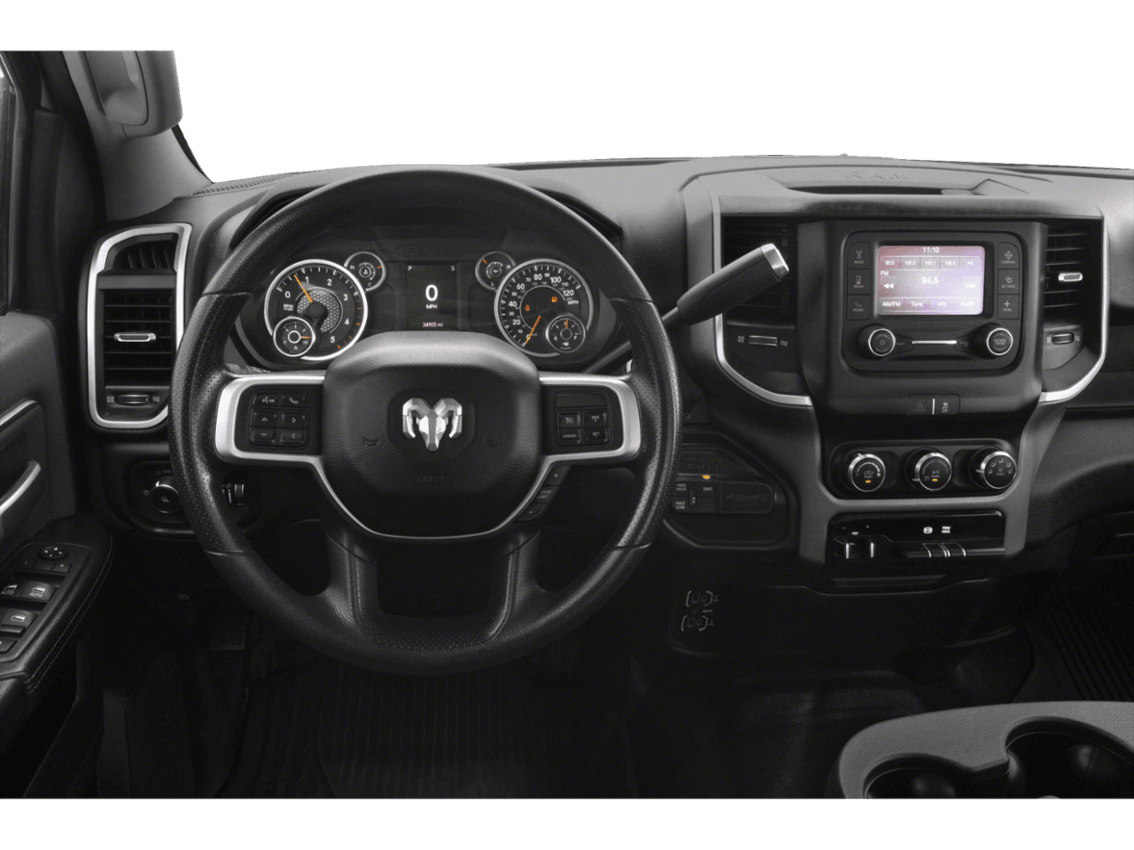 2021 Ram 2500 Big Horn - Interior Drivers Dash