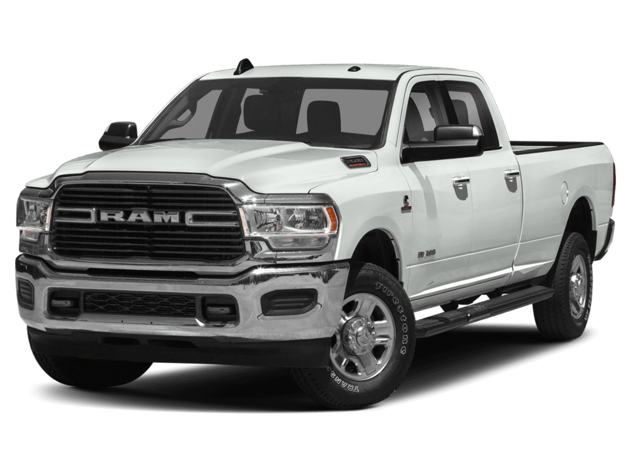 2021 Ram 2500 Big Horn - Front 3/4, facing to the left