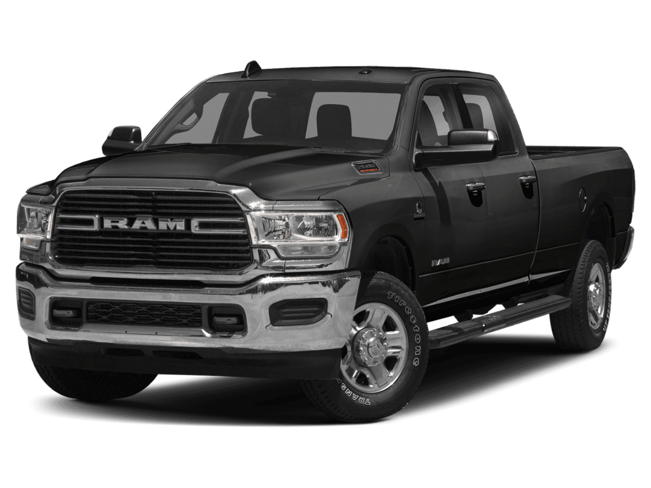 2021 Ram 2500 Big Horn - Front 3/4, facing to the left