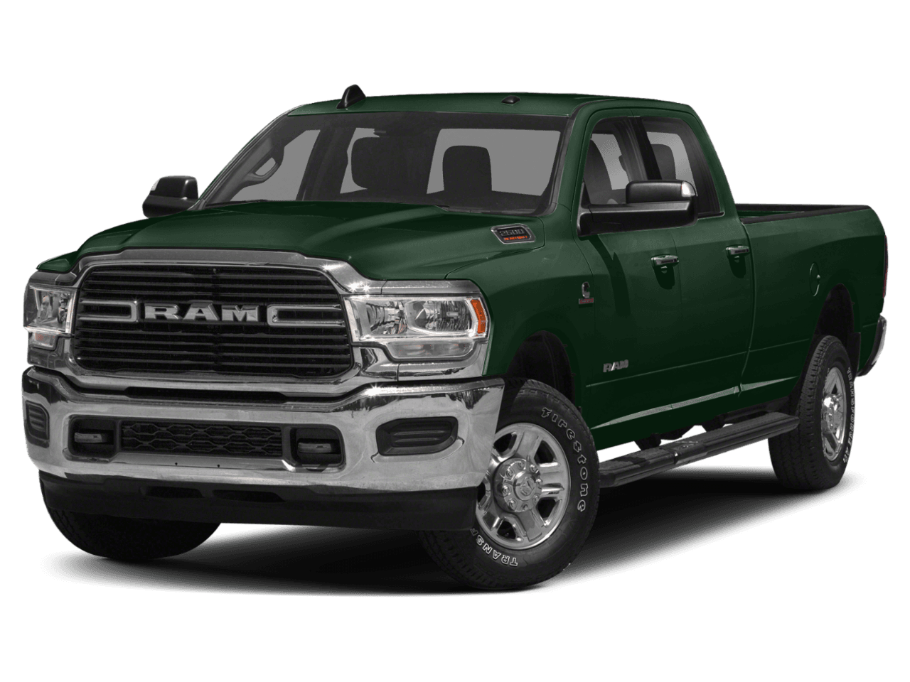 2021 Ram 2500 Big Horn - Front 3/4, facing to the left