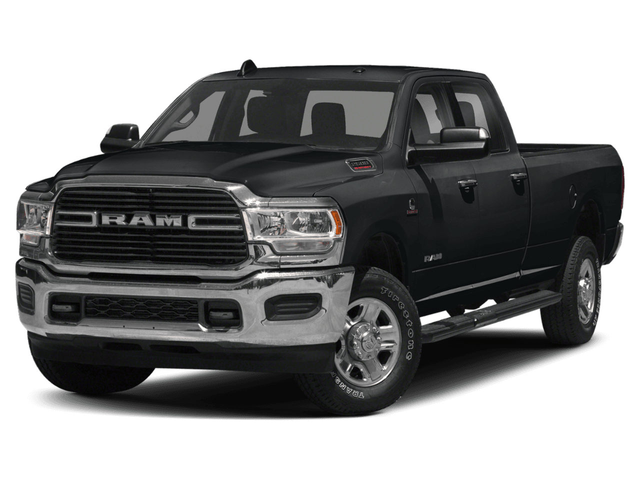 2021 Ram 2500 Big Horn - Front 3/4, facing to the left