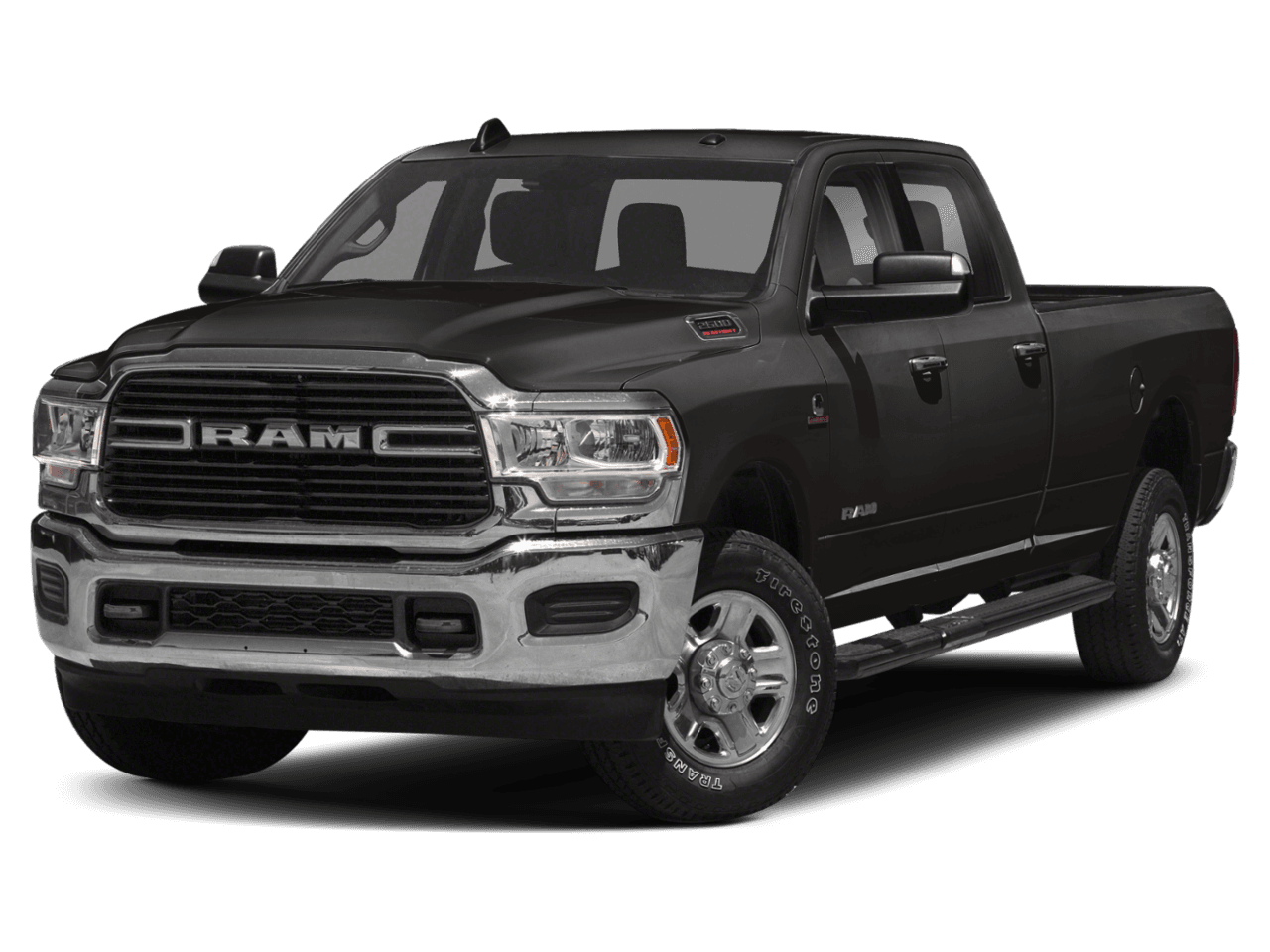 2021 Ram 2500 Big Horn - Front 3/4, facing to the left