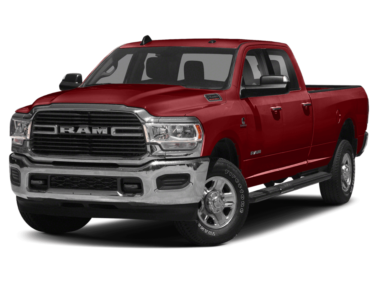 2021 Ram 2500 Big Horn - Front 3/4, facing to the left