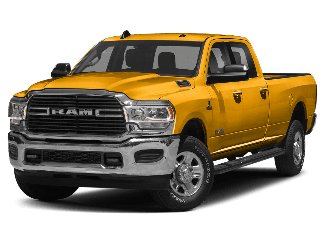 2021 Ram 2500 Big Horn - Front 3/4, facing to the left