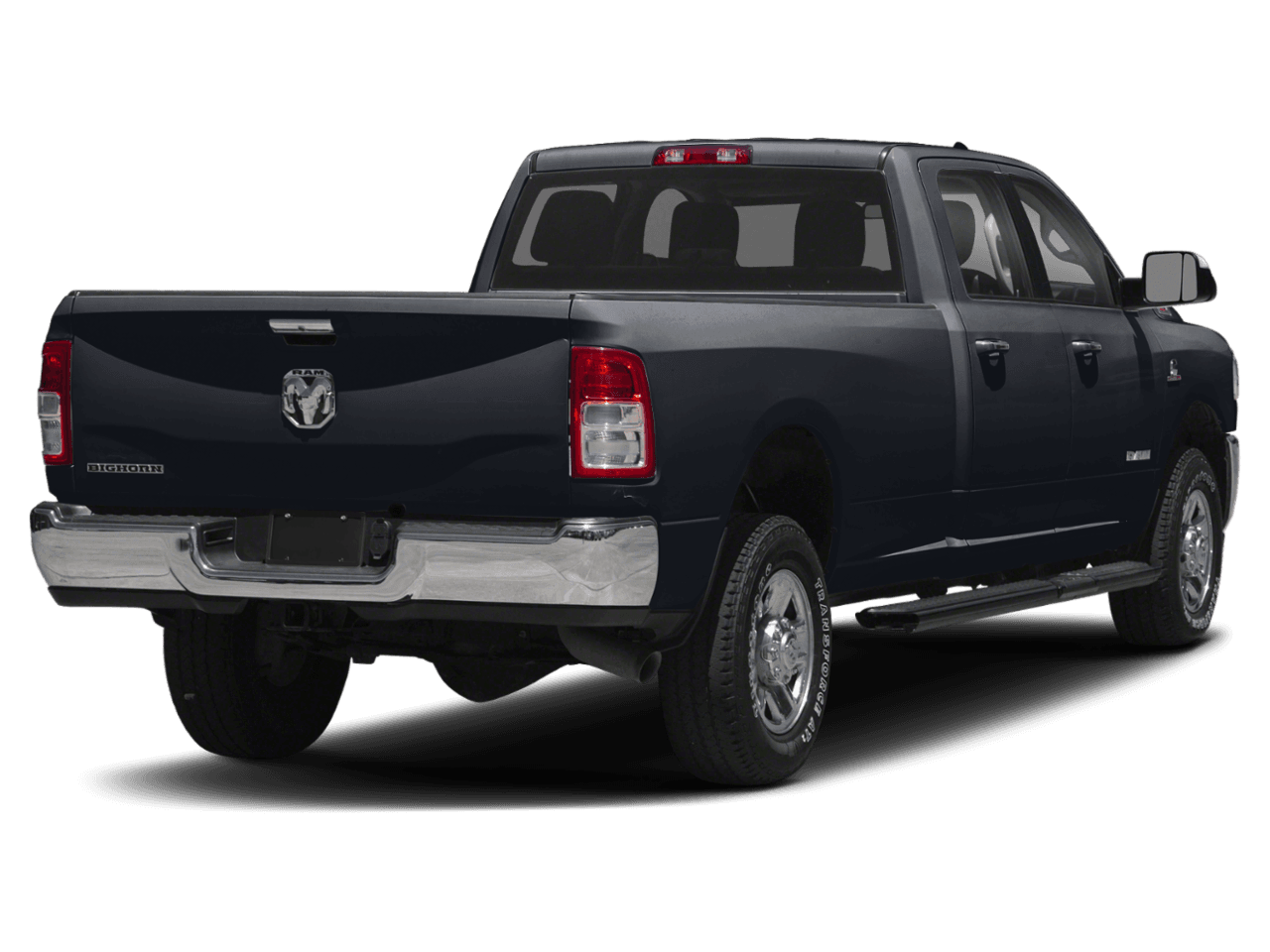 2021 Ram 2500 Big Horn - Rear 3/4, facing to the right