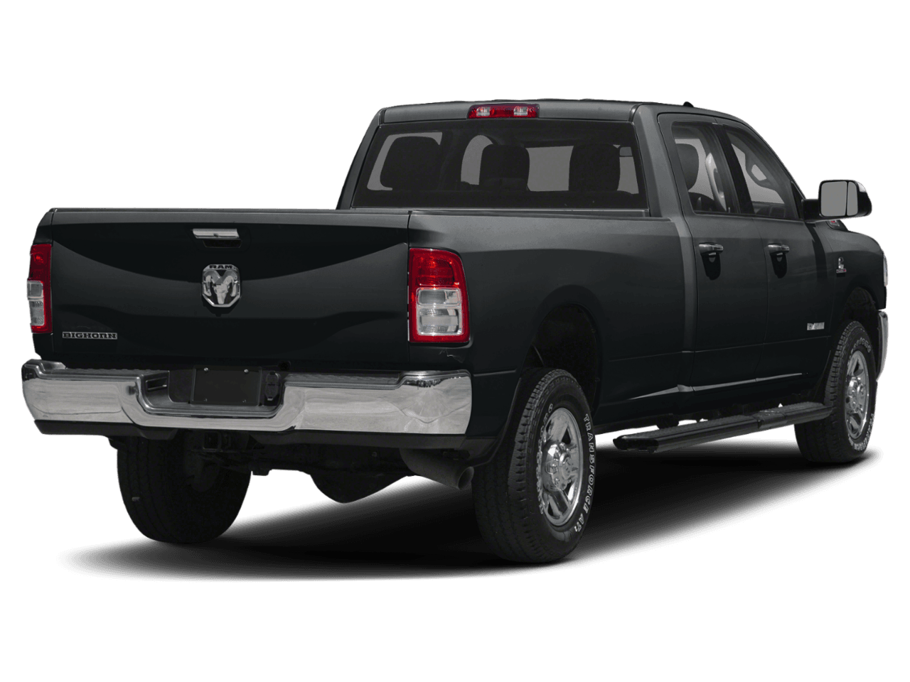 2021 Ram 2500 Big Horn - Rear 3/4, facing to the right