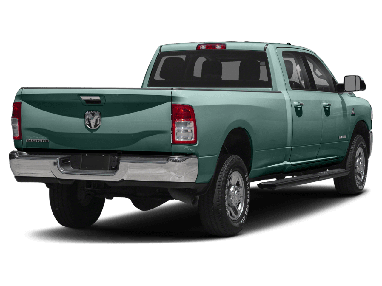 2021 Ram 2500 Big Horn - Rear 3/4, facing to the right