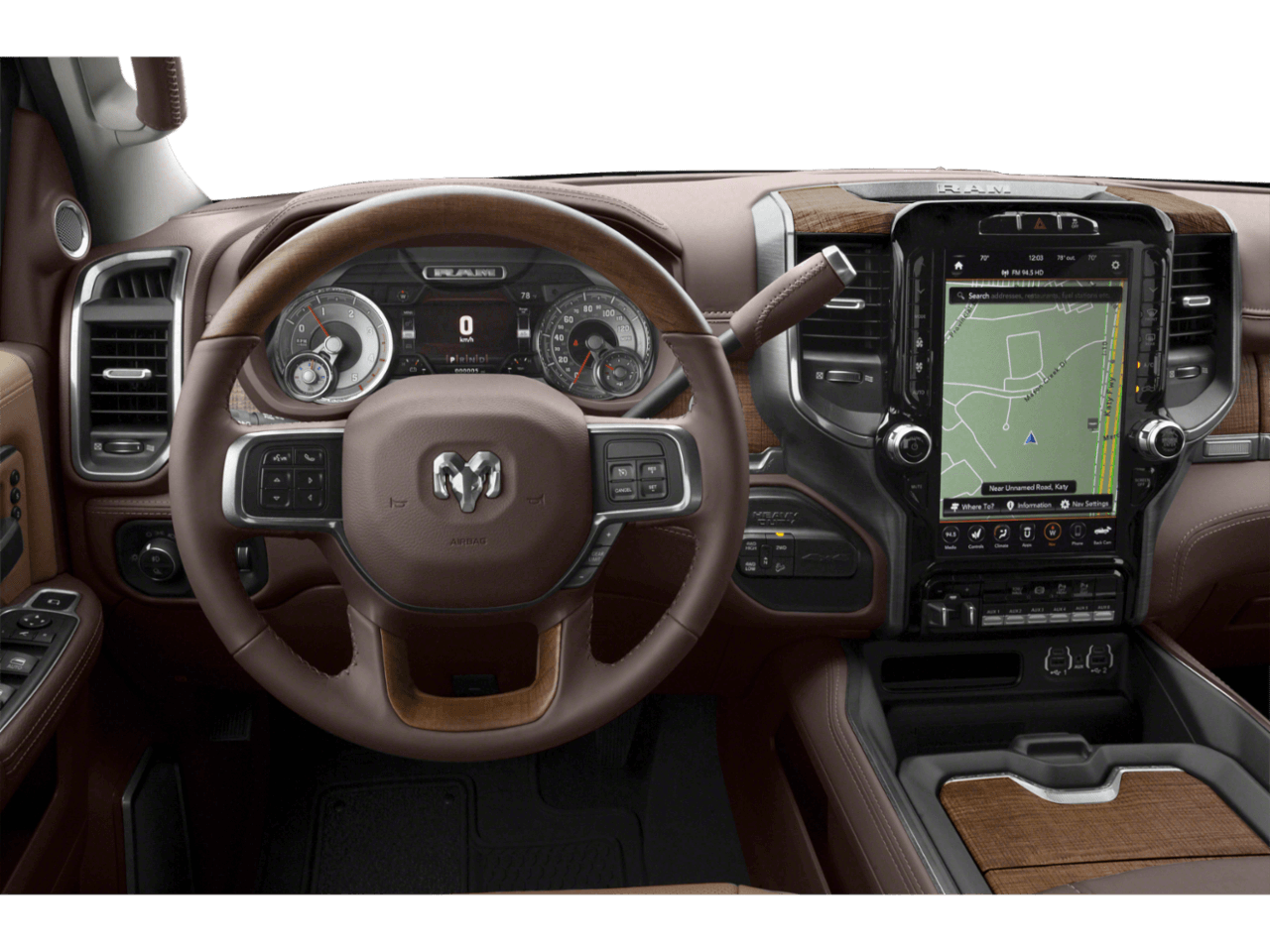 2021 Ram 2500 Longhorn - Interior Drivers Dash