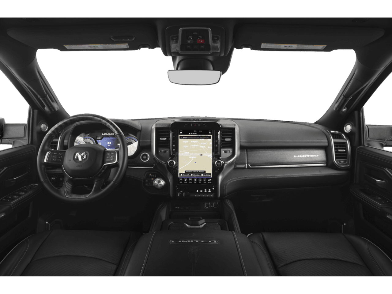2021 Ram 2500 Limited - Interior Full Dash Basic
