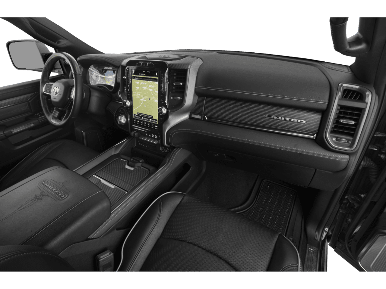 2021 Ram 2500 Limited - Interior Passenger Dash