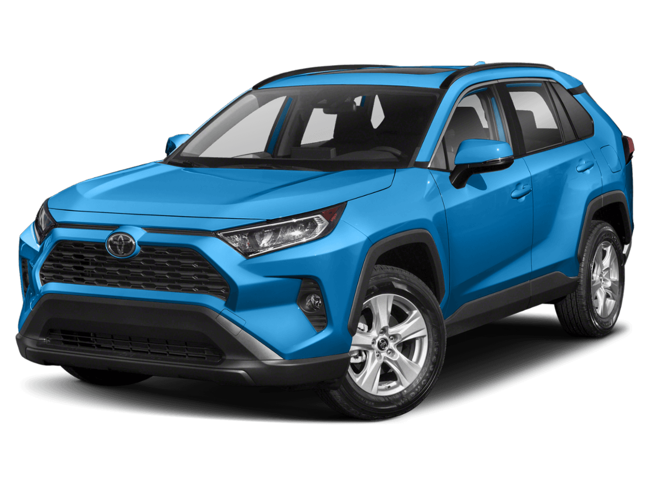 2021 Toyota RAV4 XLE Premium - Front 3/4, facing to the left