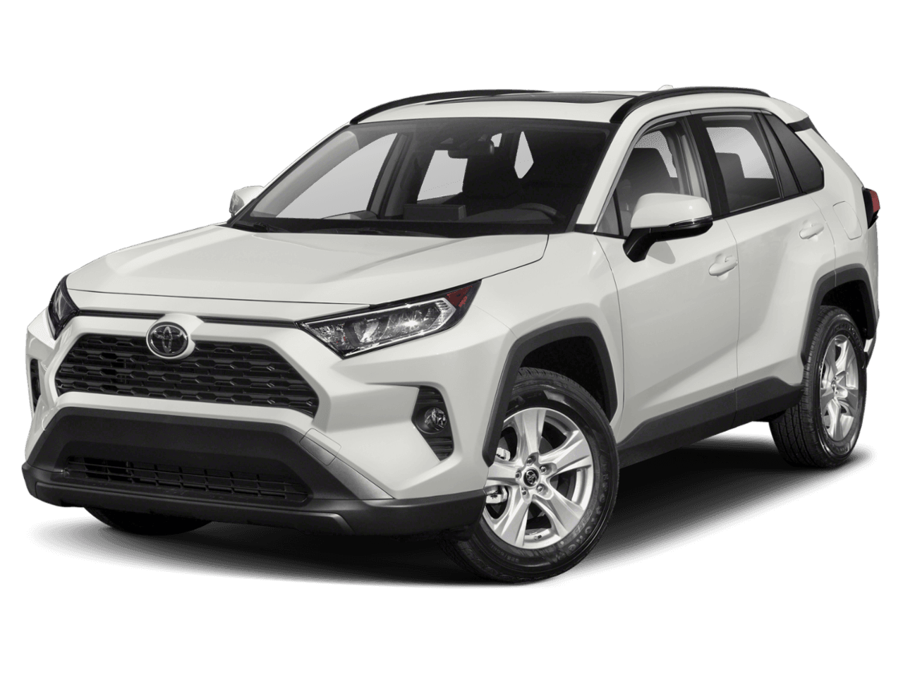 2021 Toyota RAV4 XLE Premium - Front 3/4, facing to the left