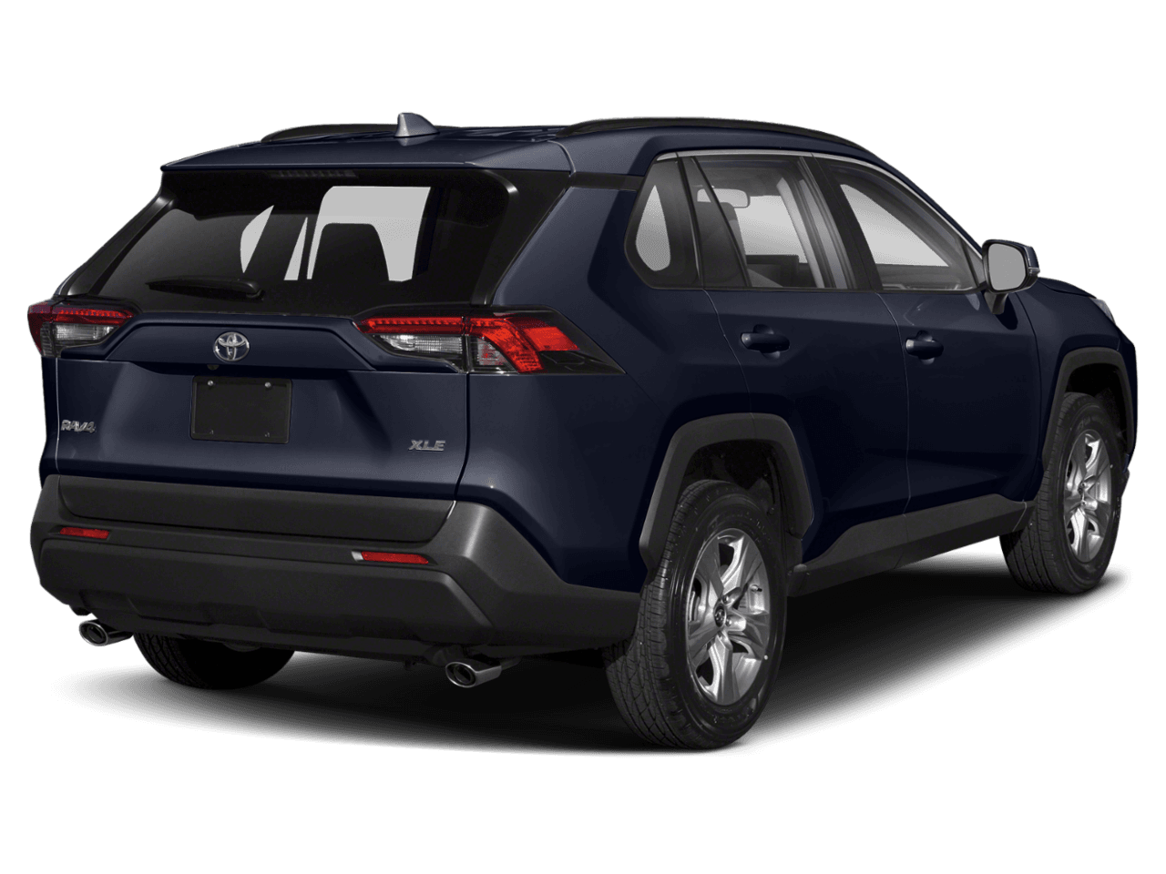 2021 Toyota RAV4 XLE Premium - Rear 3/4, facing to the right