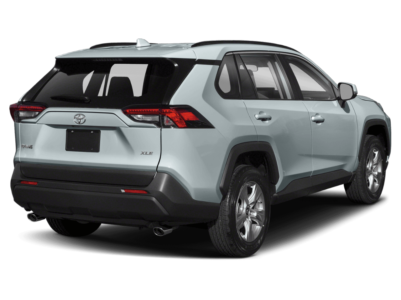 2021 Toyota RAV4 XLE Premium - Rear 3/4, facing to the right