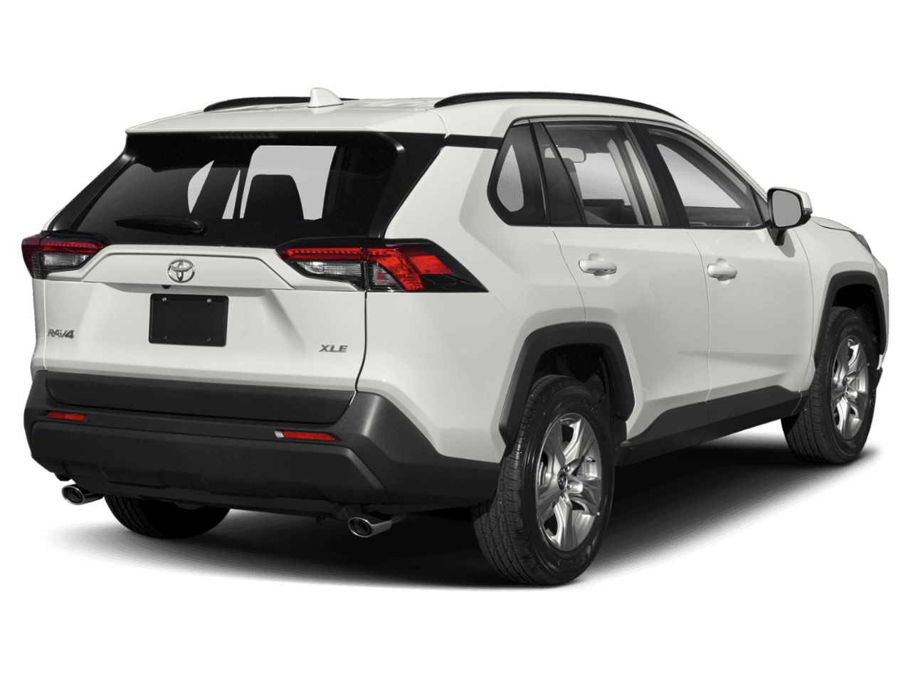 2021 Toyota RAV4 XLE Premium - Rear 3/4, facing to the right