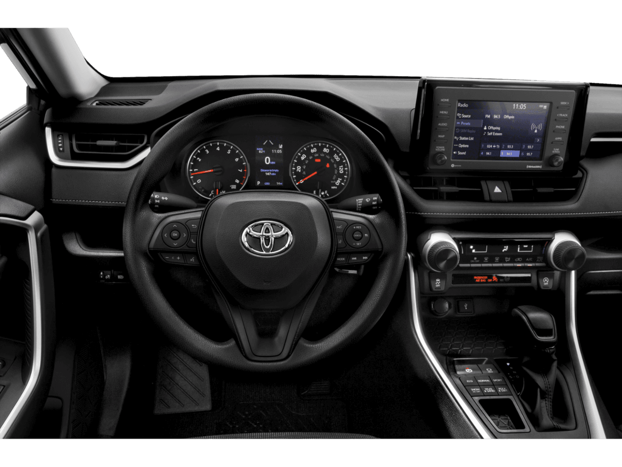 2021 Toyota RAV4 LE - Interior Drivers Dash