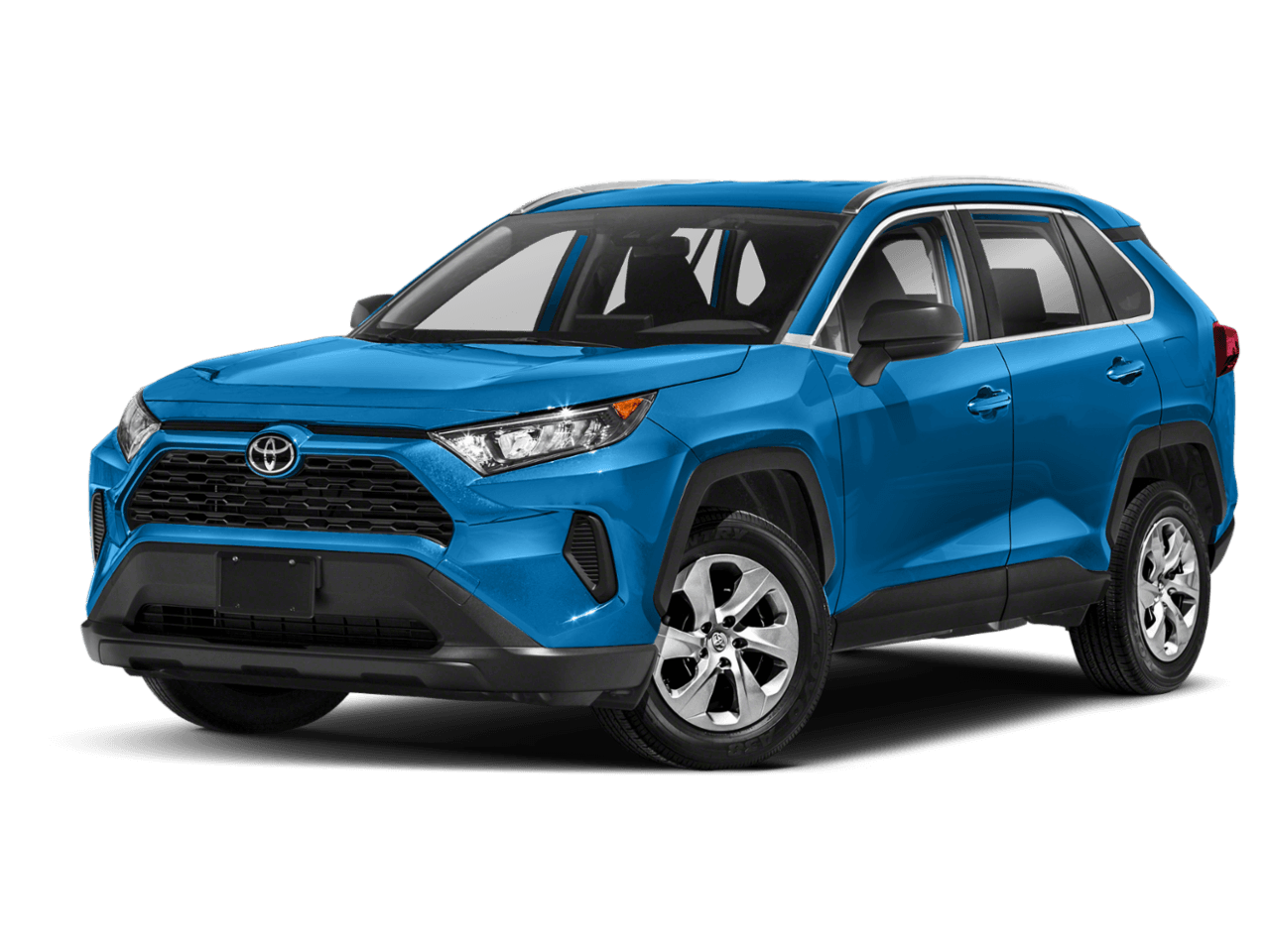 2021 Toyota RAV4 LE - Front 3/4, facing to the left