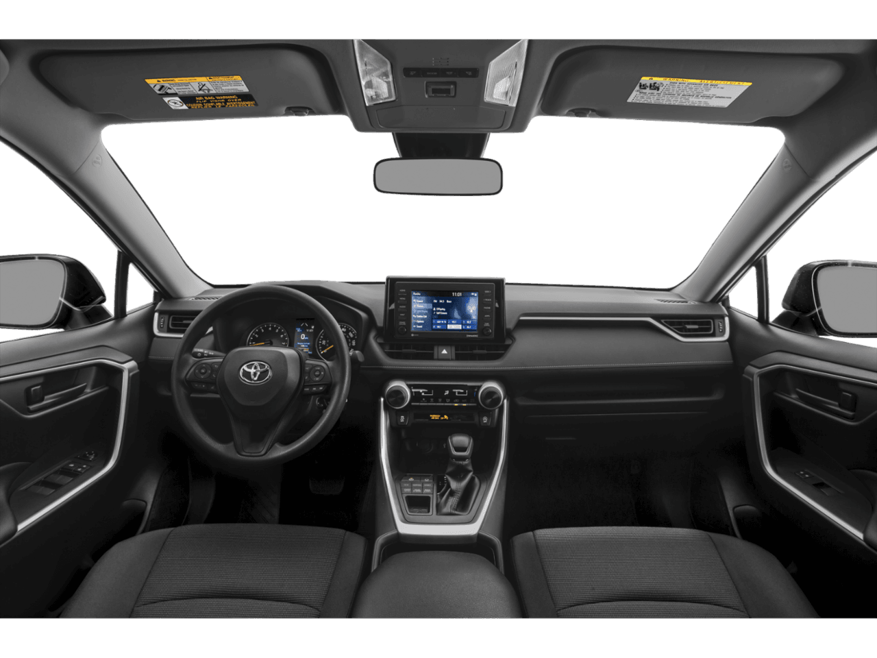 2021 Toyota RAV4 LE - Interior Full Dash Basic