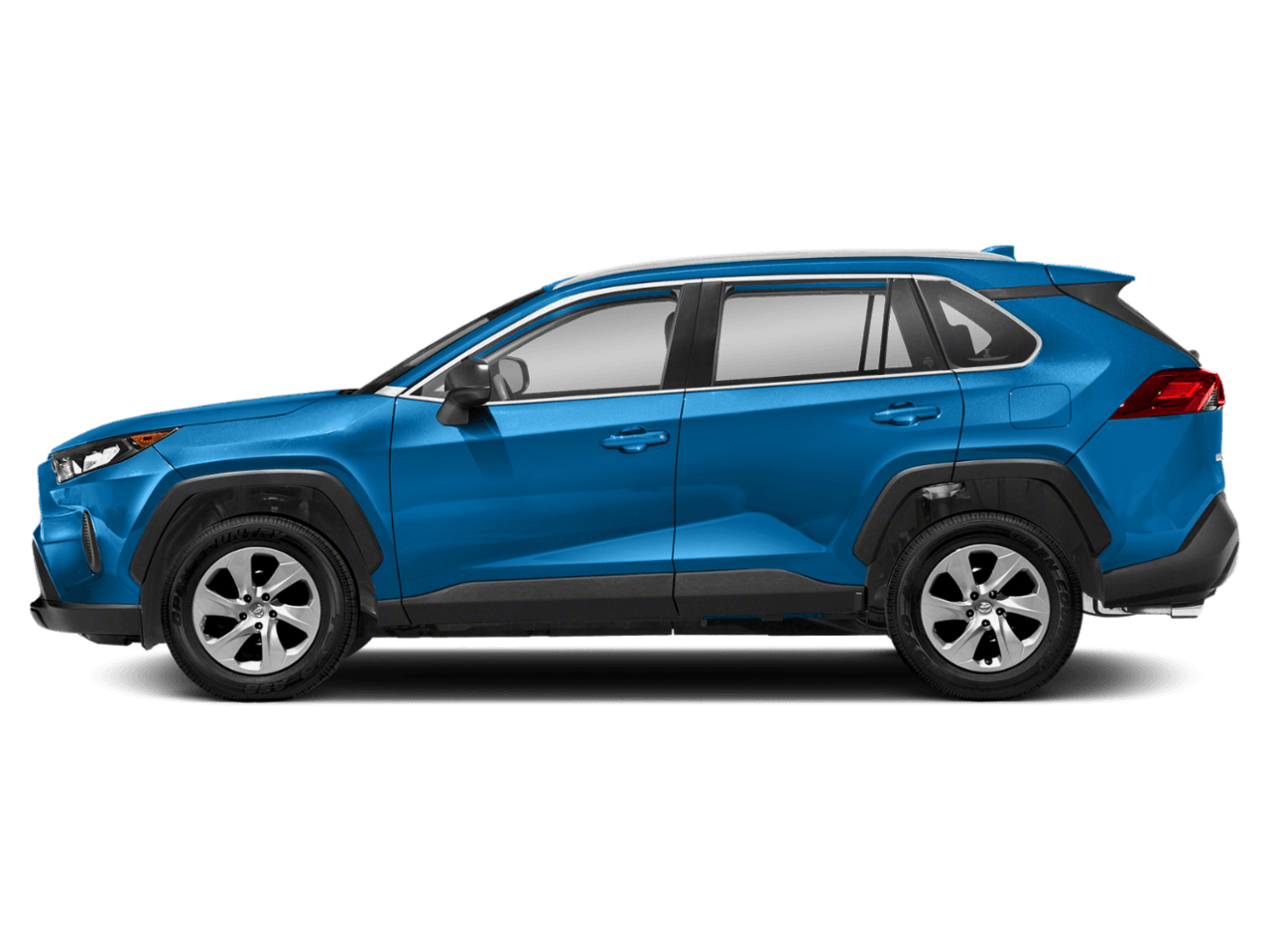 2021 Toyota RAV4 LE - Profile, facing to the left