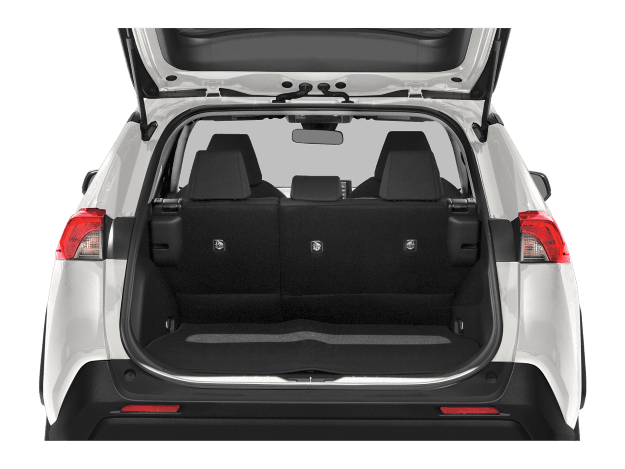 2021 Toyota RAV4 LE - Interior Trunk with Hatch Open Feature