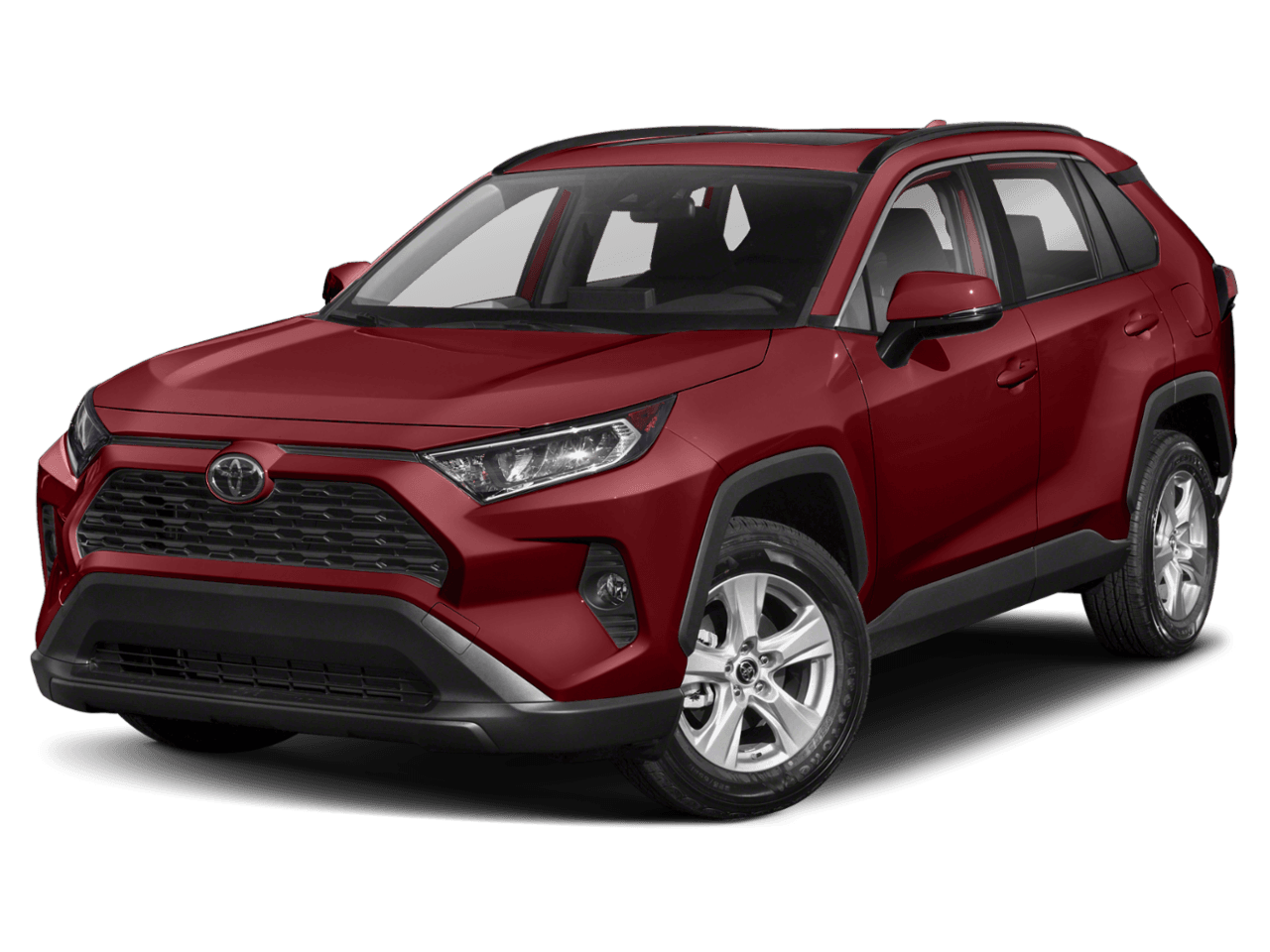 2021 Toyota RAV4 XLE Premium - Front 3/4, facing to the left