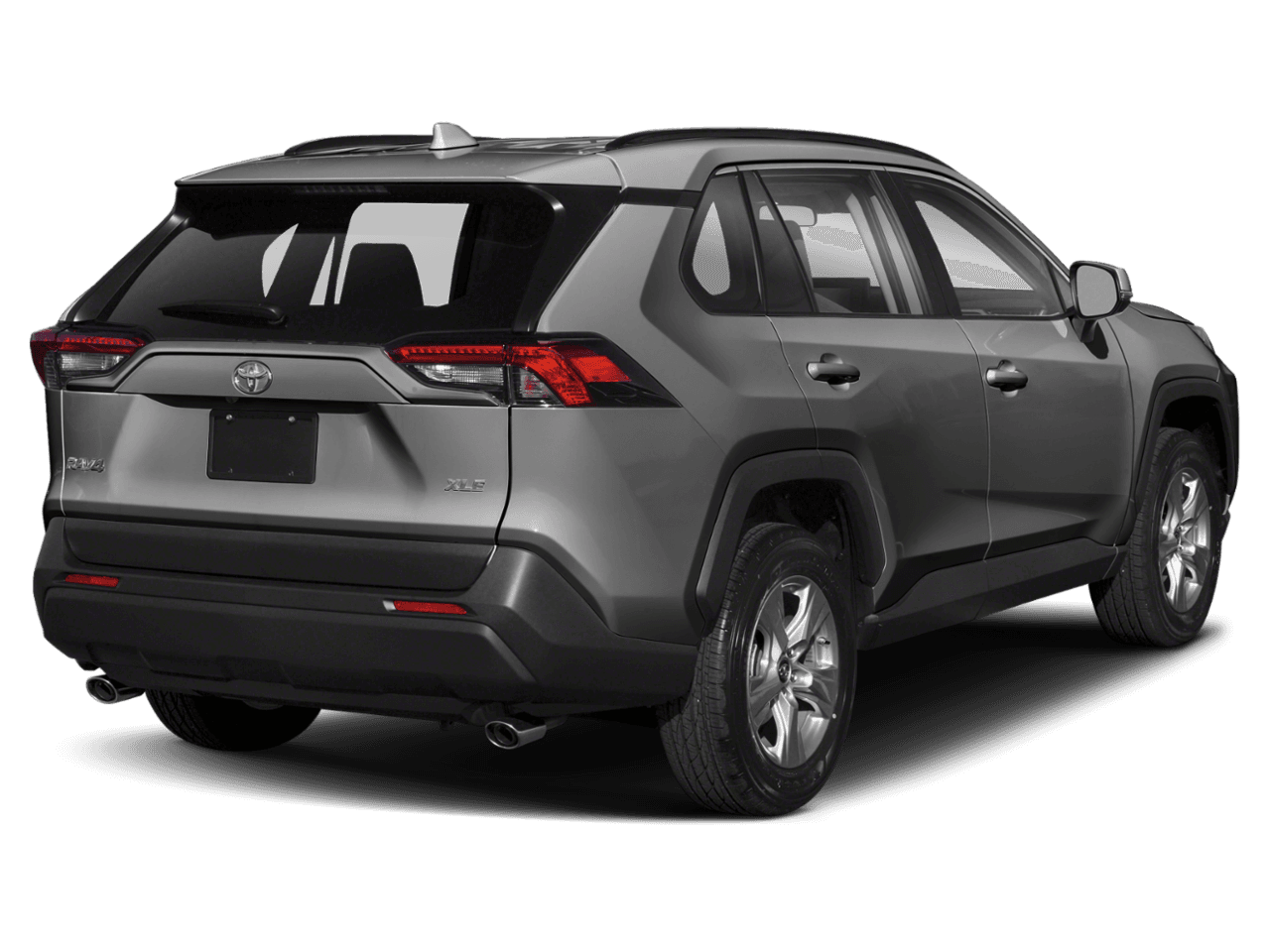 2021 Toyota RAV4 XLE Premium - Rear 3/4, facing to the right