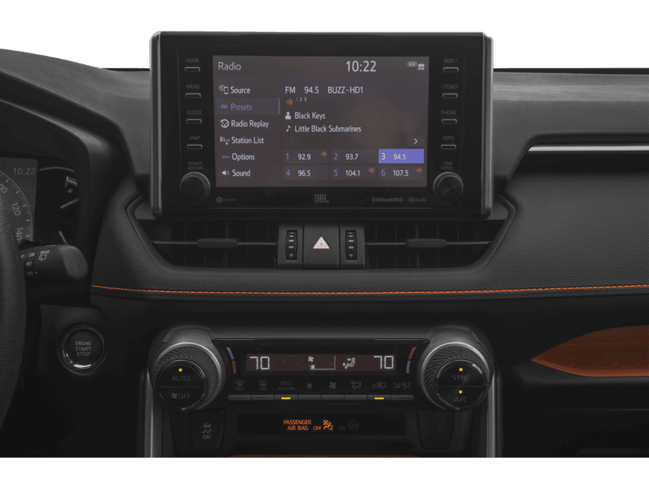 2021 Toyota RAV4 Adventure - Interior Stereo System