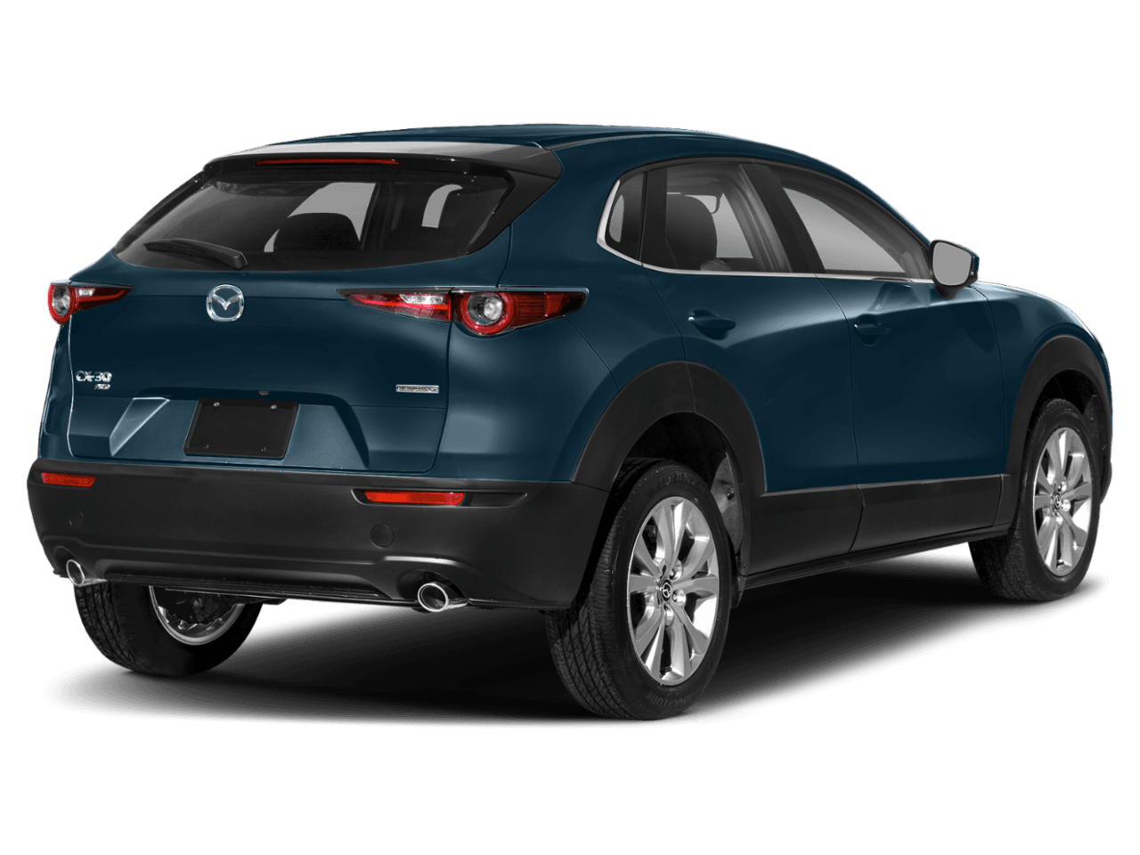 2021 Mazda CX-30 2.5 S - Rear 3/4, facing to the right
