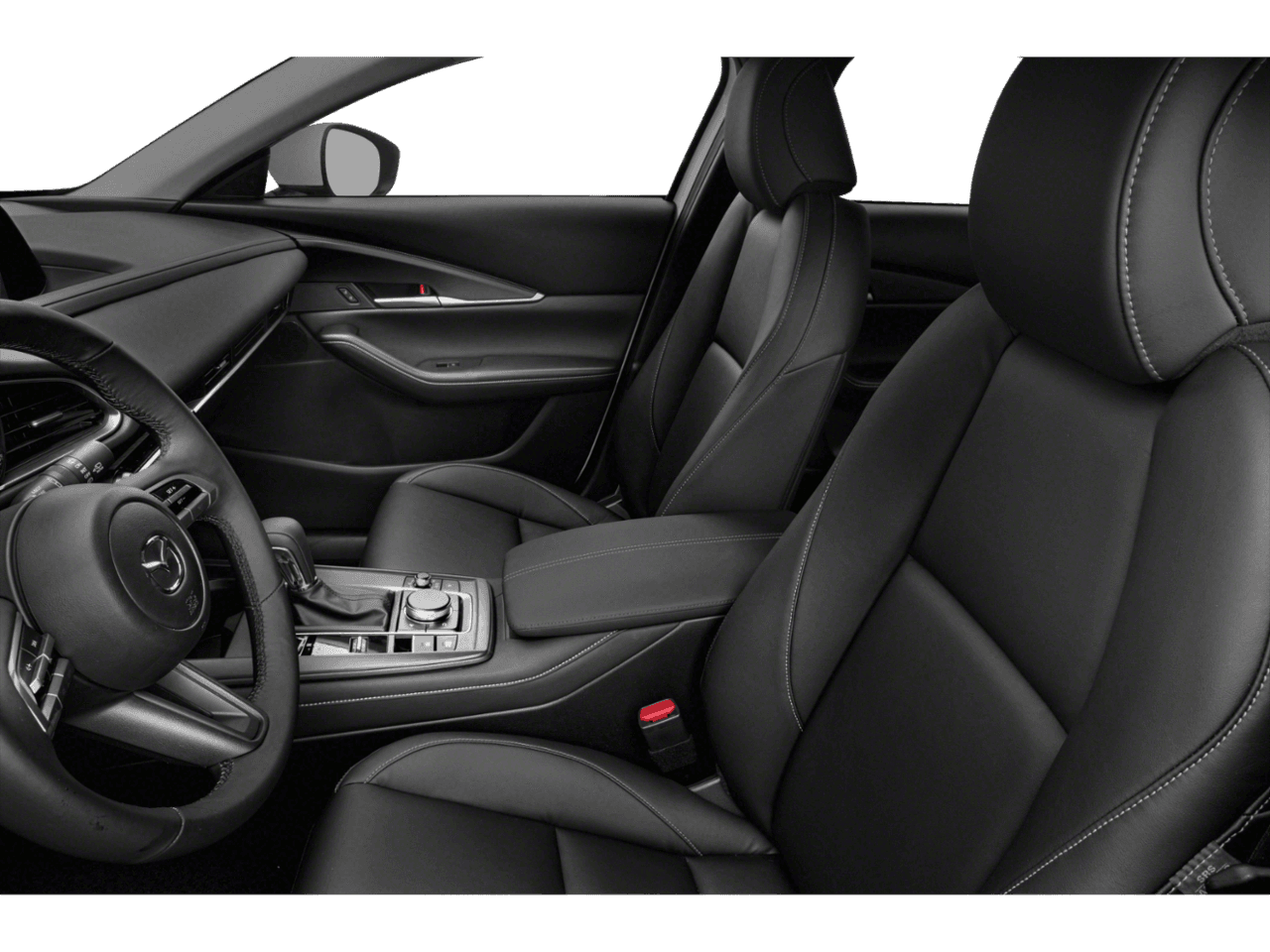 2021 Mazda CX-30 Select - Interior Driver's Side with Door Open, Front Seat Feature