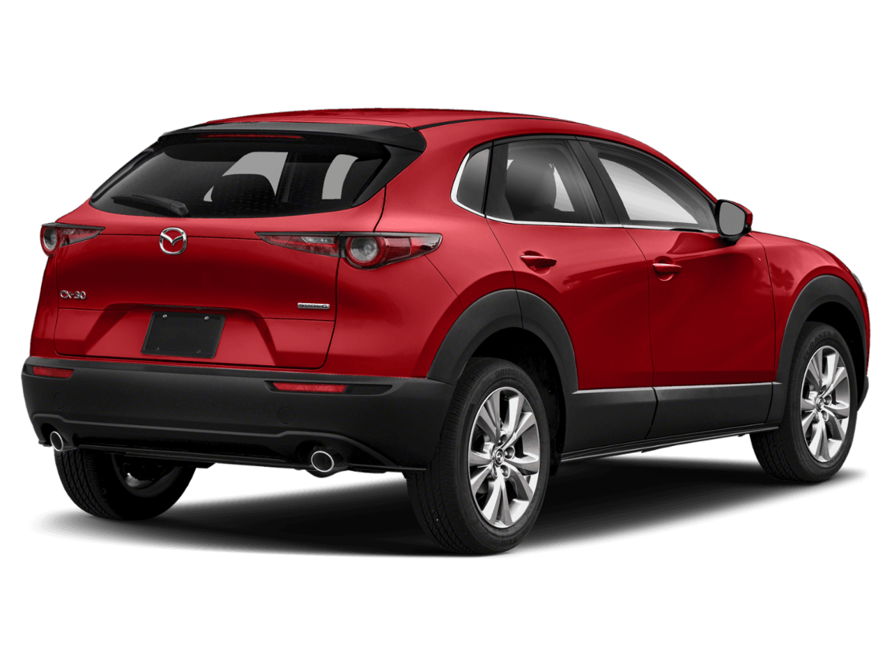 2021 Mazda CX-30 Select - Rear 3/4, facing to the right