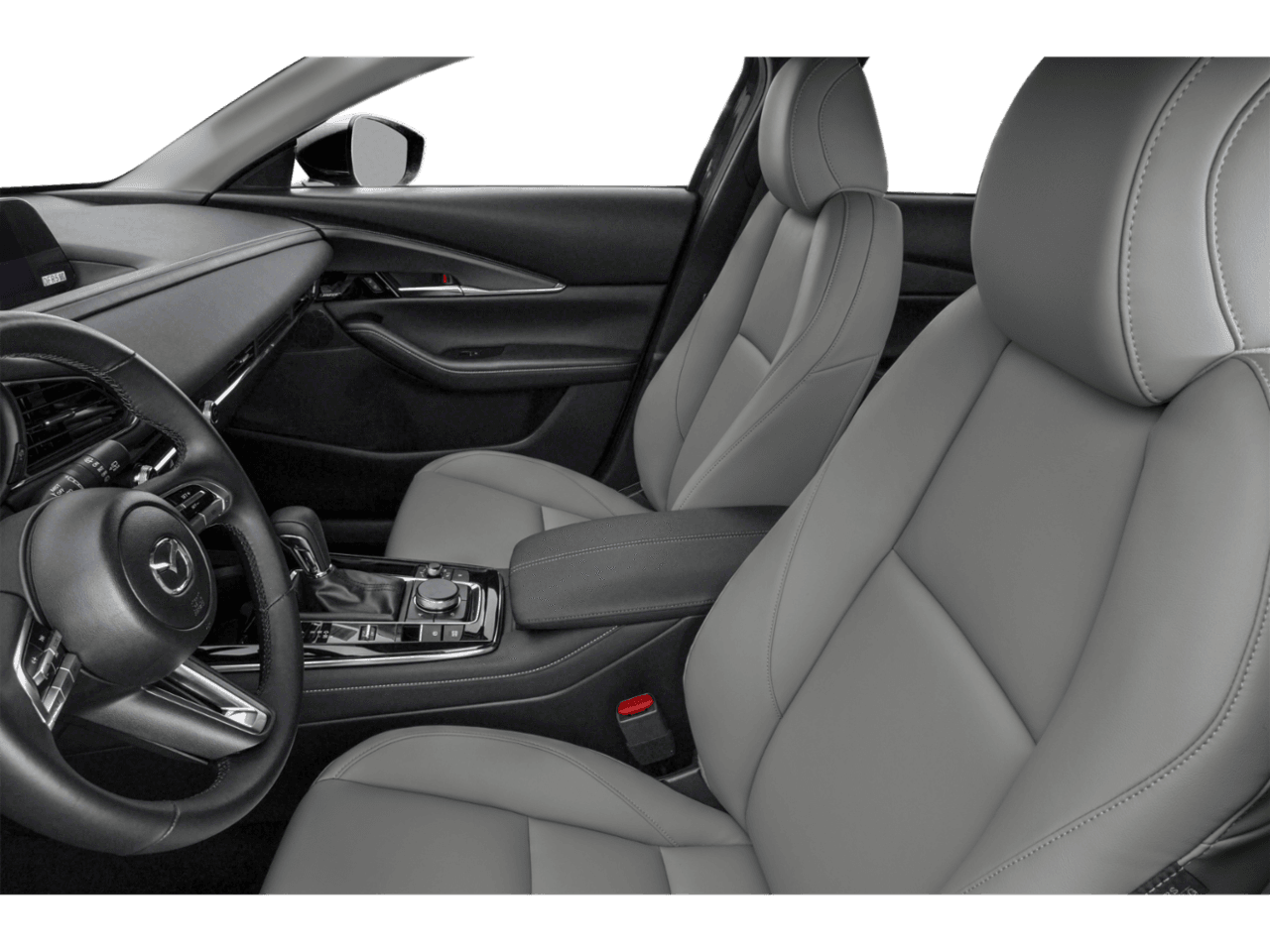 2021 Mazda CX-30 Preferred - Interior Driver's Side with Door Open, Front Seat Feature
